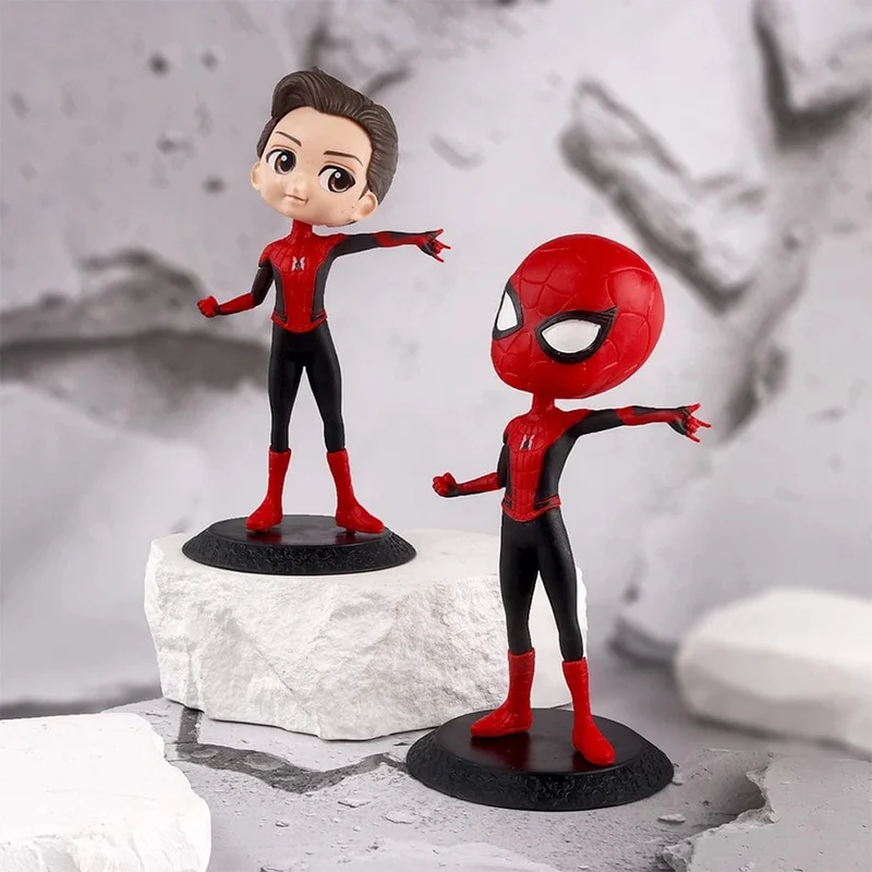 11 Teile der Avengers-Figuren von Disney: Spider-Man, Iron Man, Captain America, Thor, Wonder Woman. Actionfigur, Deko-Spielzeug