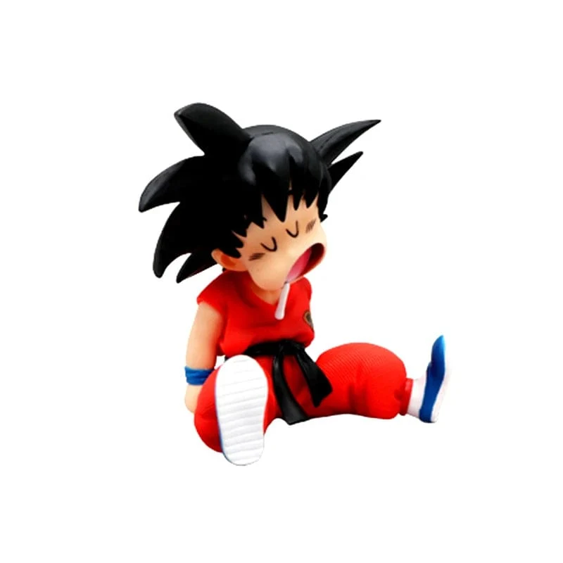 10cm Dragon Ball Anime Figur Sohn Goku Super Saiyajin Q Version Modell Figur PVC Statue Sammlung Spielzeug Kinder Weihnachtsgeschenke