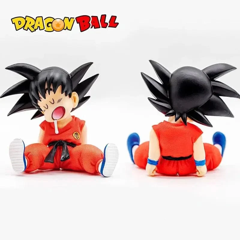 10cm Dragon Ball Anime Figur Sohn Goku Super Saiyajin Q Version Modell Figur PVC Statue Sammlung Spielzeug Kinder Weihnachtsgeschenke