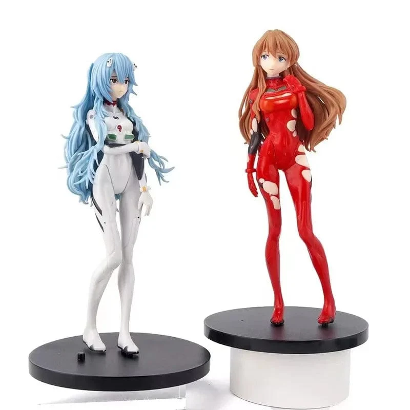18cm Neue Anime Neon Genesis Evangelion Eva Ayanami Rei Kawaii Figur Pvc Modell Spielzeug Puppe Sammeln Ornamente Geschenke