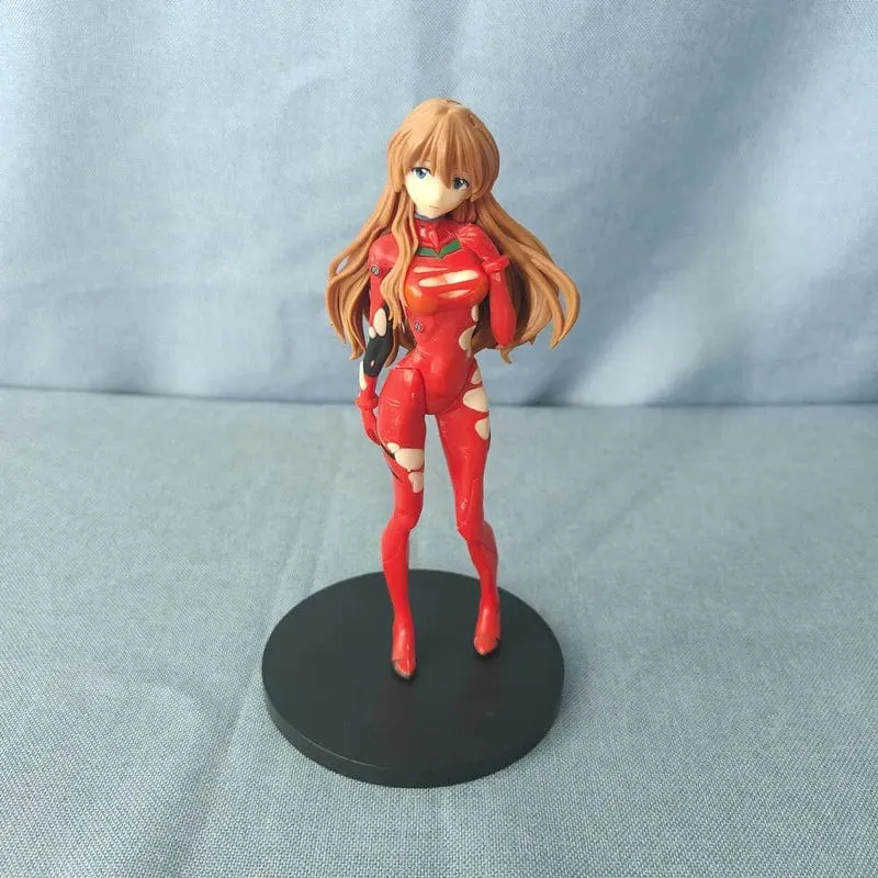 18cm Neue Anime Neon Genesis Evangelion Eva Ayanami Rei Kawaii Figur Pvc Modell Spielzeug Puppe Sammeln Ornamente Geschenke