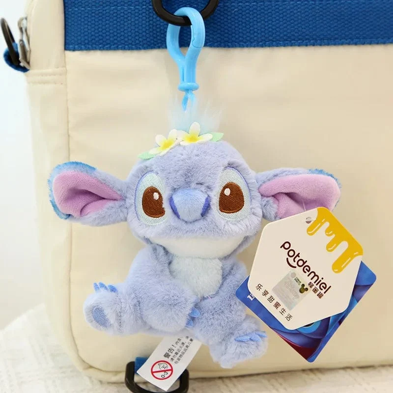 Original Disney Toy Story Stich Kawaii Winnie Lotso Plüsch Puppe Cartoon Gefüllte Anime Keychain Anhänger Band Spielzeug Geschenk Für Kinder