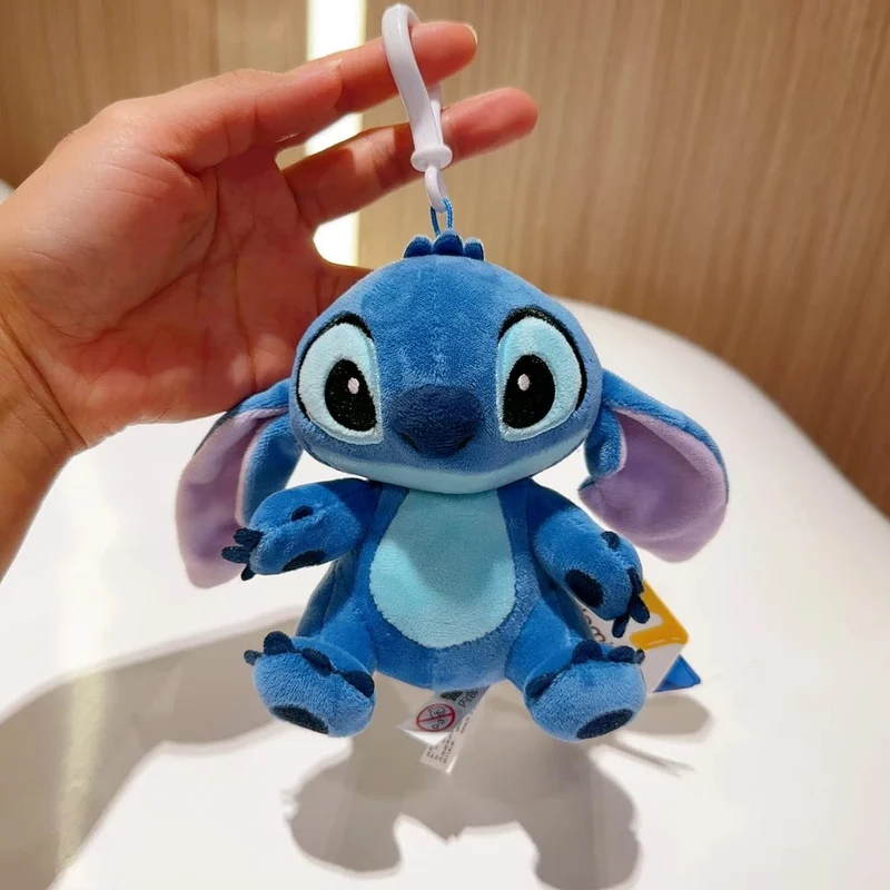 Original Disney Toy Story Stich Kawaii Winnie Lotso Plüsch Puppe Cartoon Gefüllte Anime Keychain Anhänger Band Spielzeug Geschenk Für Kinder