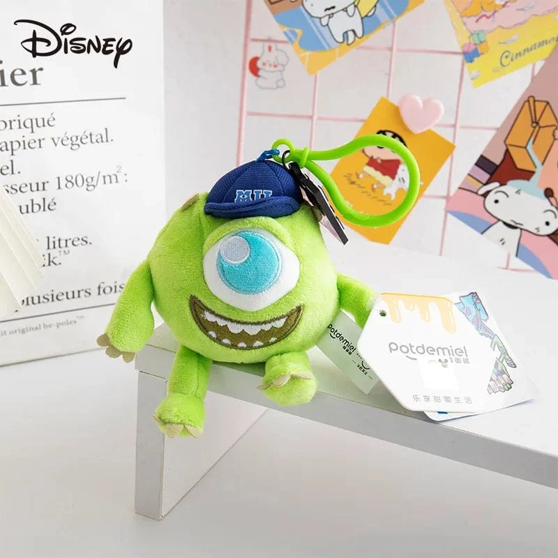 Original Disney Toy Story Stich Kawaii Winnie Lotso Plüsch Puppe Cartoon Gefüllte Anime Keychain Anhänger Band Spielzeug Geschenk Für Kinder