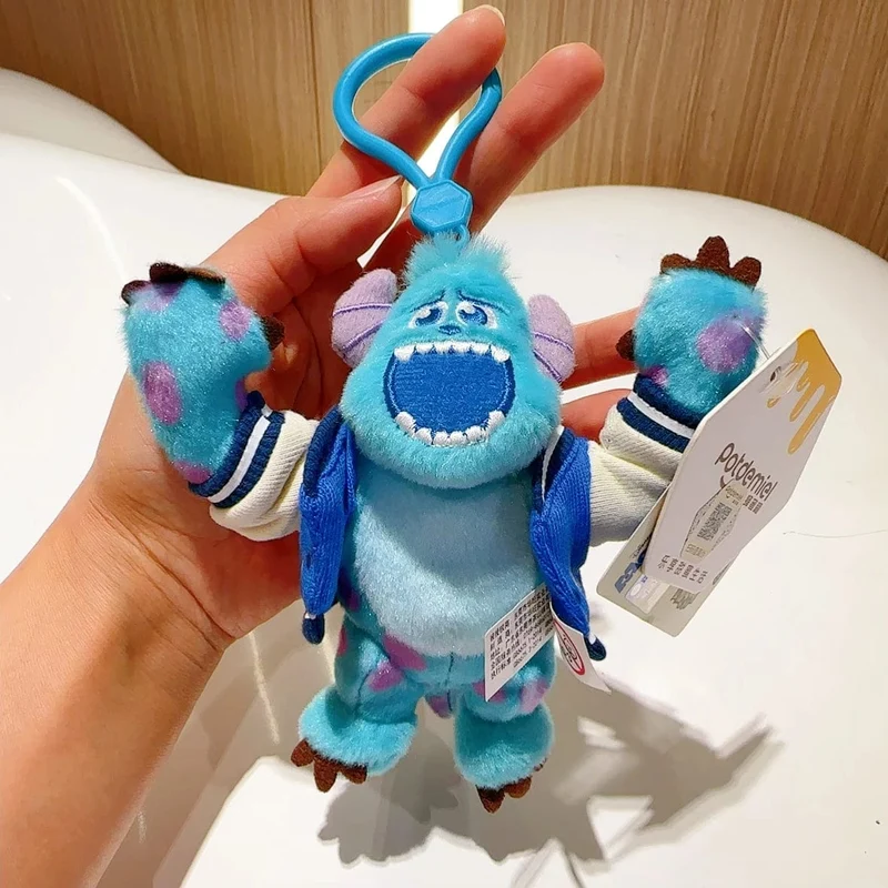 Original Disney Toy Story Stich Kawaii Winnie Lotso Plüsch Puppe Cartoon Gefüllte Anime Keychain Anhänger Band Spielzeug Geschenk Für Kinder