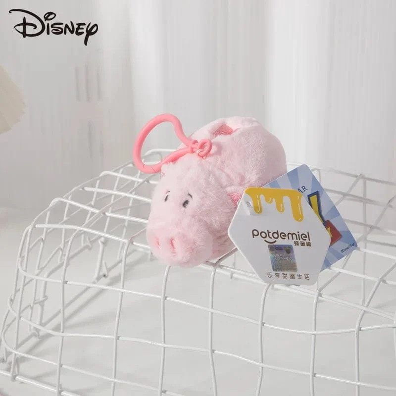 Original Disney Toy Story Stich Kawaii Winnie Lotso Plüsch Puppe Cartoon Gefüllte Anime Keychain Anhänger Band Spielzeug Geschenk Für Kinder