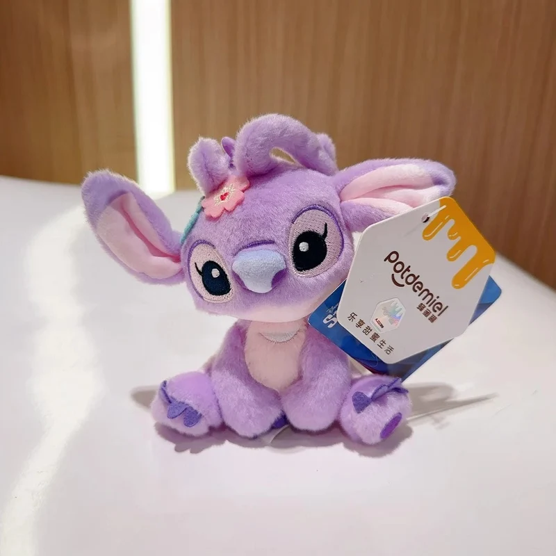 Original Disney Toy Story Stich Kawaii Winnie Lotso Plüsch Puppe Cartoon Gefüllte Anime Keychain Anhänger Band Spielzeug Geschenk Für Kinder