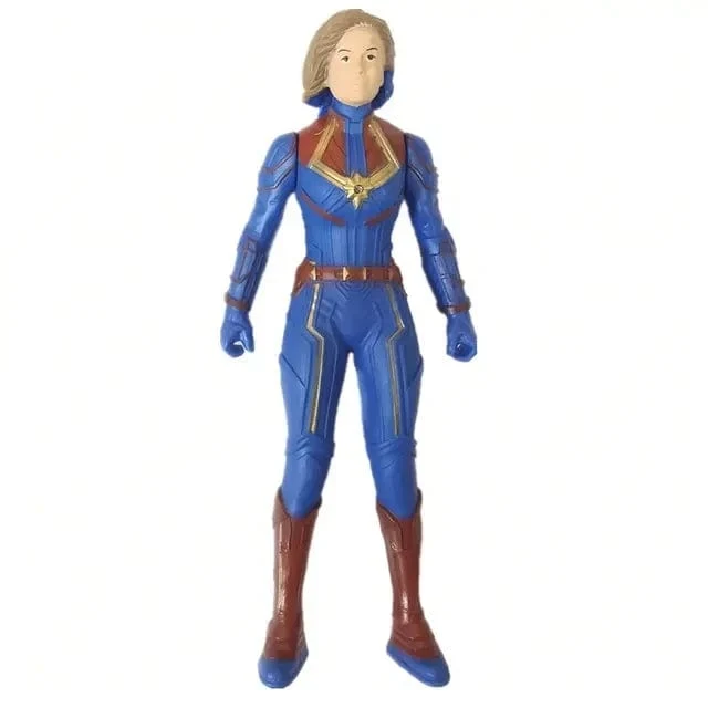 2024 Marvel Spiderman Hulk Ironman Anime Actionfigur Spielzeug Weihnachtsgeschenk PVC Bewegliche Gelenke Leuchtende Puppensammlung Modellspielzeug